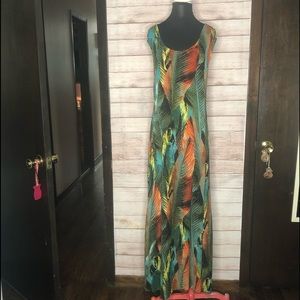 Colorfu maxi dress